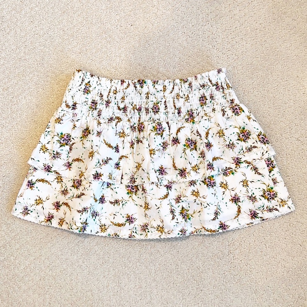 NWT Lucky Jade Vintage Lavender Ruffle Skirt